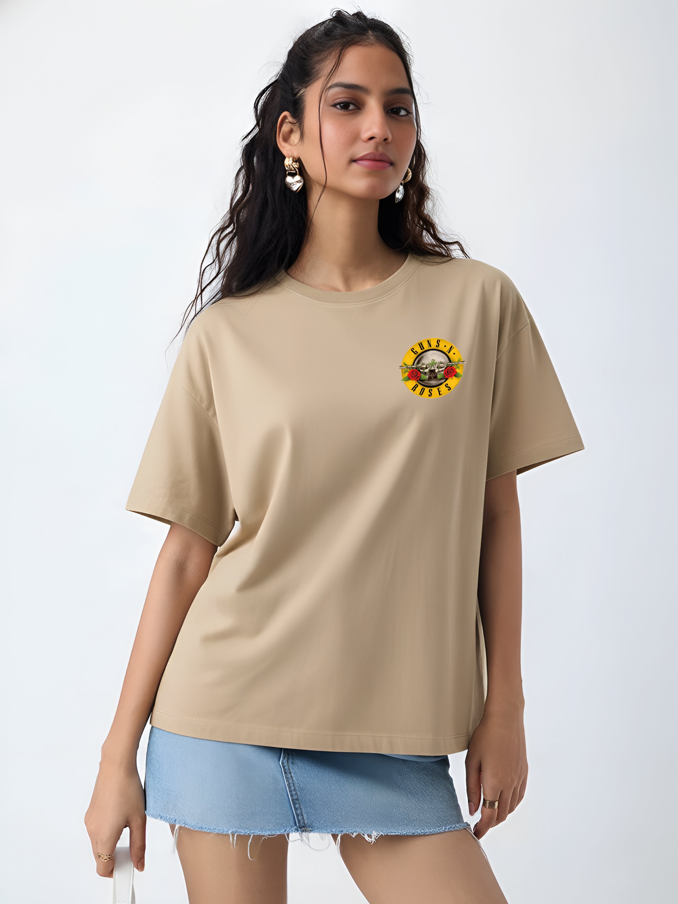 Guns N Roses Oversize T-Shirt For Women