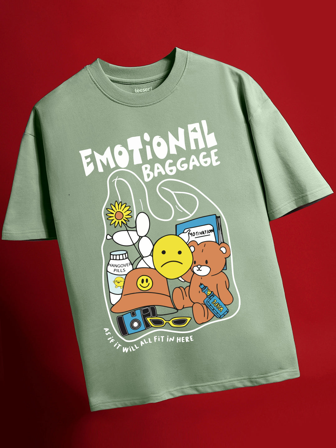 Emotional Baggage Oversized T-Shirt