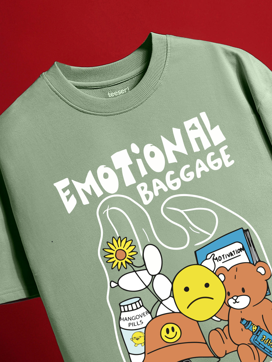 Emotional Baggage Oversized T-Shirt