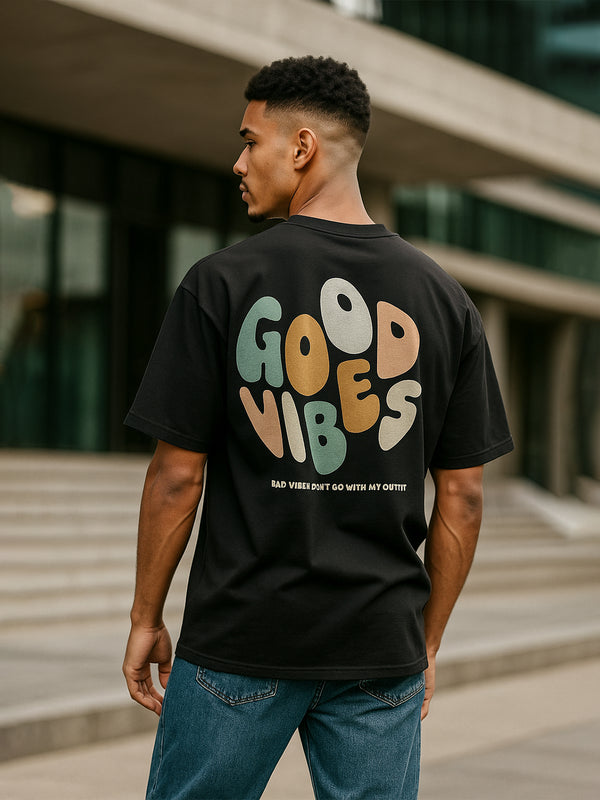 Good Vibes Oversized Fit T-Shirt