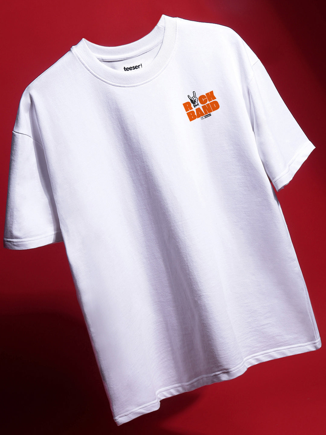 Rock Band Oversized Fit T-Shirt