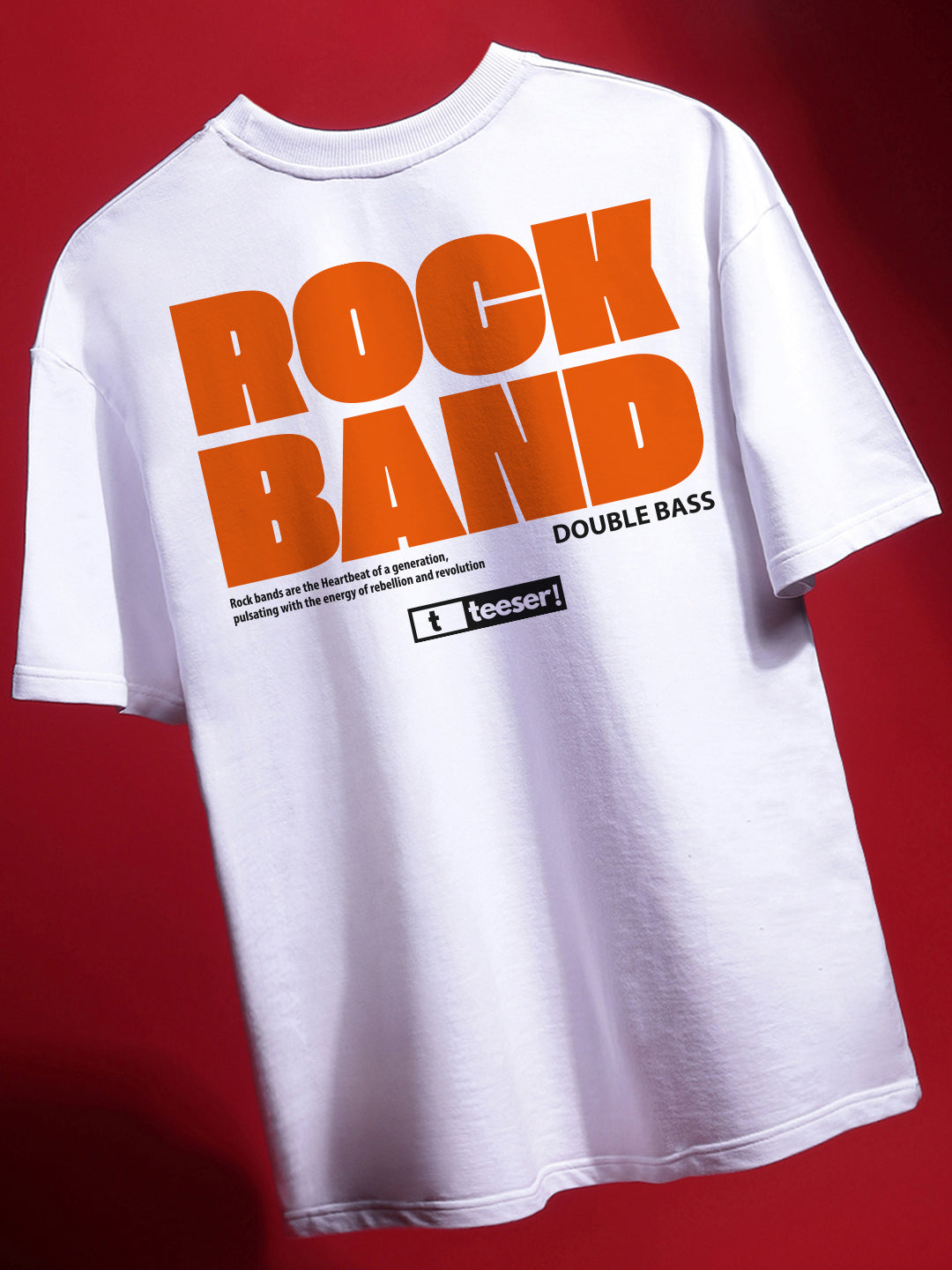 Rock Band Oversized Fit T-Shirt