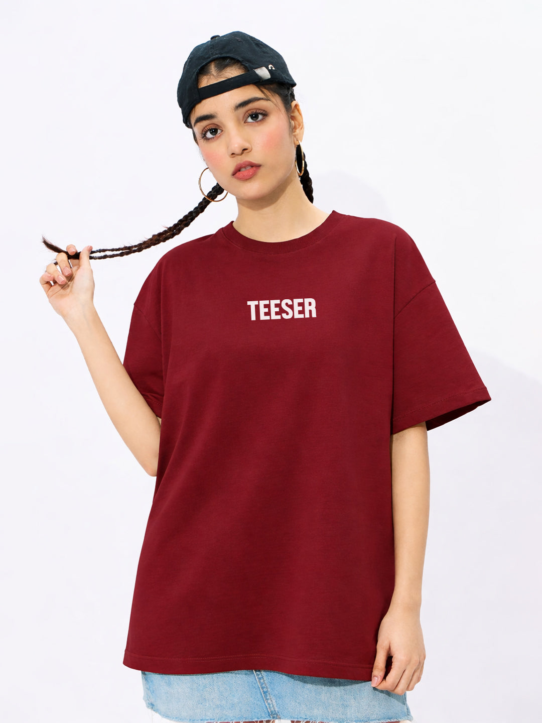 Conquer Oversized Fit T-Shirt For Women
